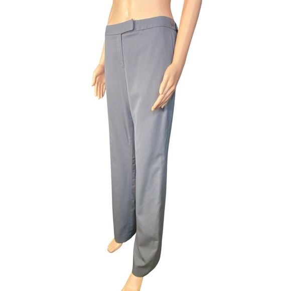 Talbots Tan Wool Blend Trousers Fully Lined Womens Size 6 Flat Front Dress Pants - Picture 2 of 7